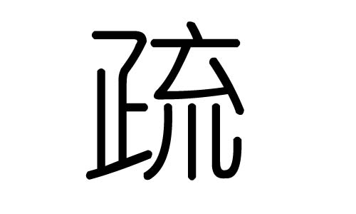 疏字的五行屬什么，疏字有幾劃，疏字的含義