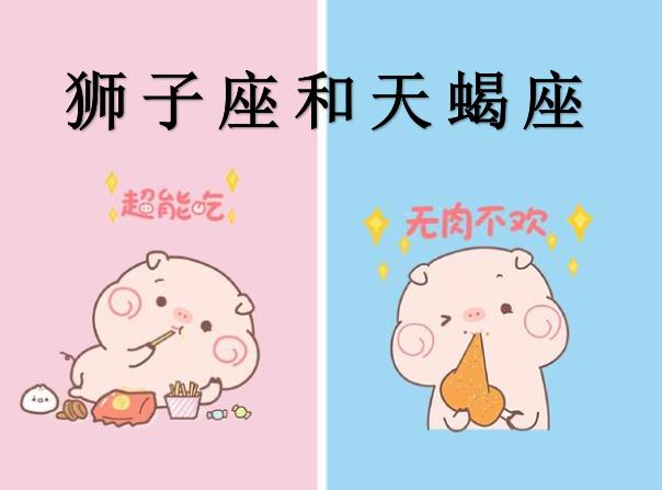 獅子座和天蝎座配嗎