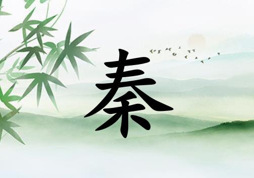 姓秦男孩起名五行屬木的兩個字名字