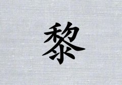 姓黎男孩起名五行屬水三個字名字_姓黎男孩屬水100分三個字名字